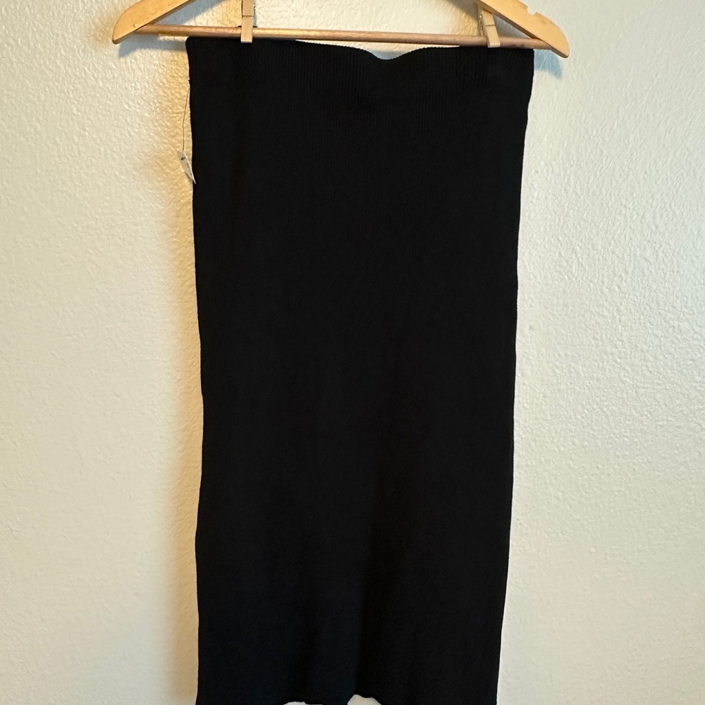 Black Knit Nine West Skirt